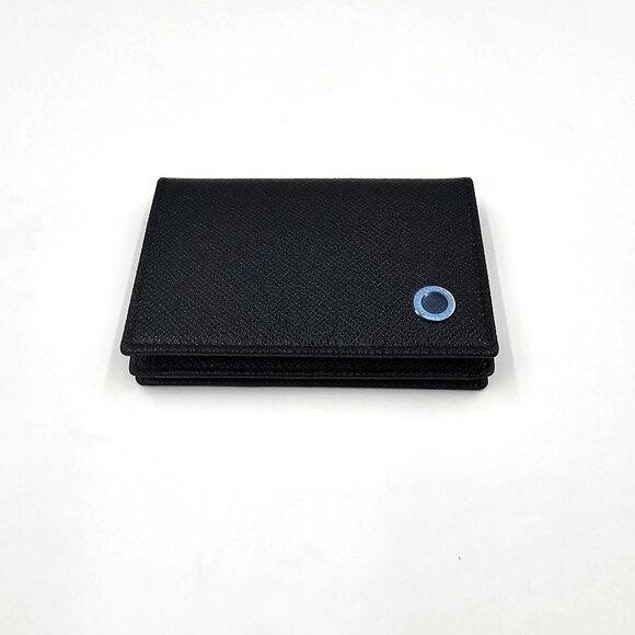 Bvlgari Bvlgari MAN Business Card Holder Leather Black Buglari New with Tags - Picture 2 of 12
